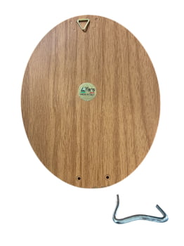 MOLDURA OVAL EM FOLHA DE OURO DOM BOSCO