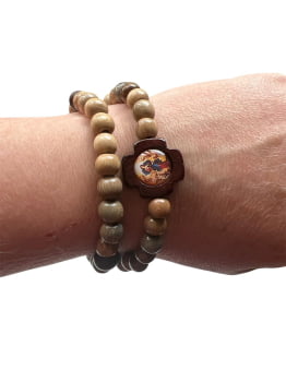 PULSEIRA TERÇO NOSSA SENHORA DESATADORA DOS NÓS