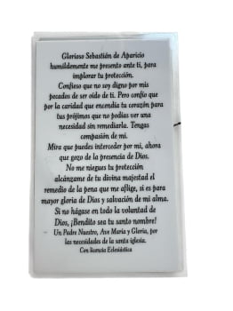 RELÍQUIA BEATO FREI SEBASTIÃO DE APARÍCIO