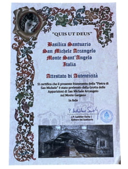 RELÍQUIA DE SÃO MIGUEL ARCANJO